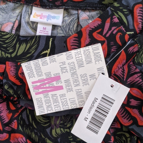 NWT lularoe Rose madison skirt, medium - Picture 2 of 8